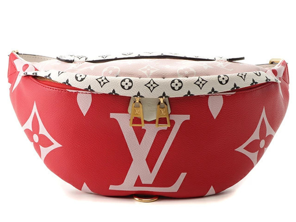 LOUIS VUITTON Bumbag Monogram Giant Rouge Red